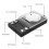 Digital milligram scale, high-precision mini carat jewelry scale 3