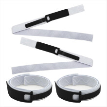 Foley catheter holder, urinary leg band holder, 4 pieces, elastic, black
