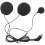 2 Paar Bluetooth-Headset-Mikrofone für Motorradhelme mit Integralhelm 4