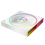 PC case fan, star ring, cyclic mirror, light, cooling fan, white B 1