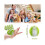 Bolas quitapelusas reutilizables para lavadora (verdes) 4