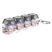 4 toetsenbordtoetsen, fidget toy, stressverlichting, doe-het-zelf toetsenbordtoetsspeelgoed C