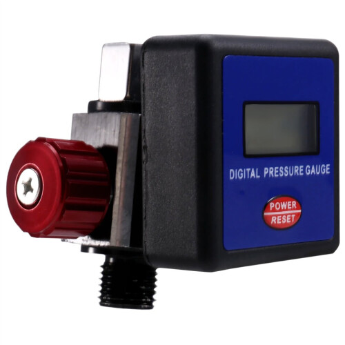 Spray tool, pressure regulator, LCD display, air pressure gauge 1