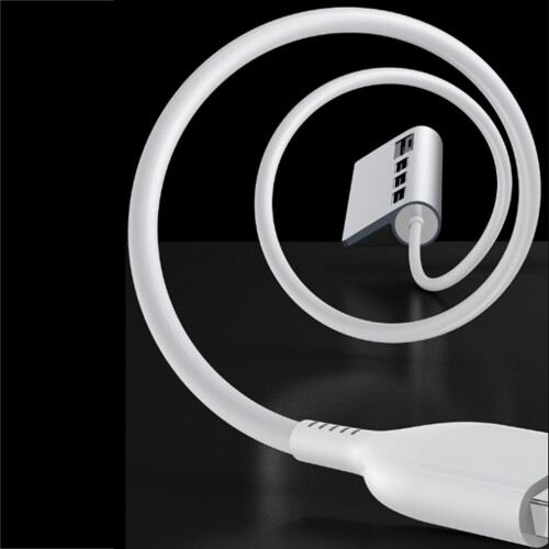 Hub mit SD/TF-Karten-Splitter Typ C/USB für Computerzubehör: A 1