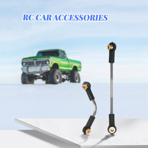 2 Set Steering Pull Rod Servo Rod Upgrade Parts 2