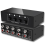 3.5 mm Aux + L/R bidirectional stereo audio switch 1