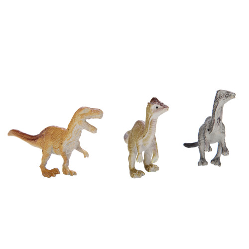 12pcs Dinosaur Figurines, Soft Plastic Toys 2