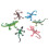 Set of 12 Soft Lizard Figurines 1