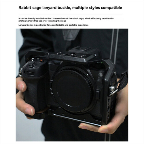 Universal shoulder strap buckle for camera cage 1