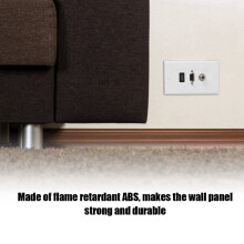 Multi-function Audio Video 3 in 1 Panel Outlet with HDMI VGA 3.5mm Female AU