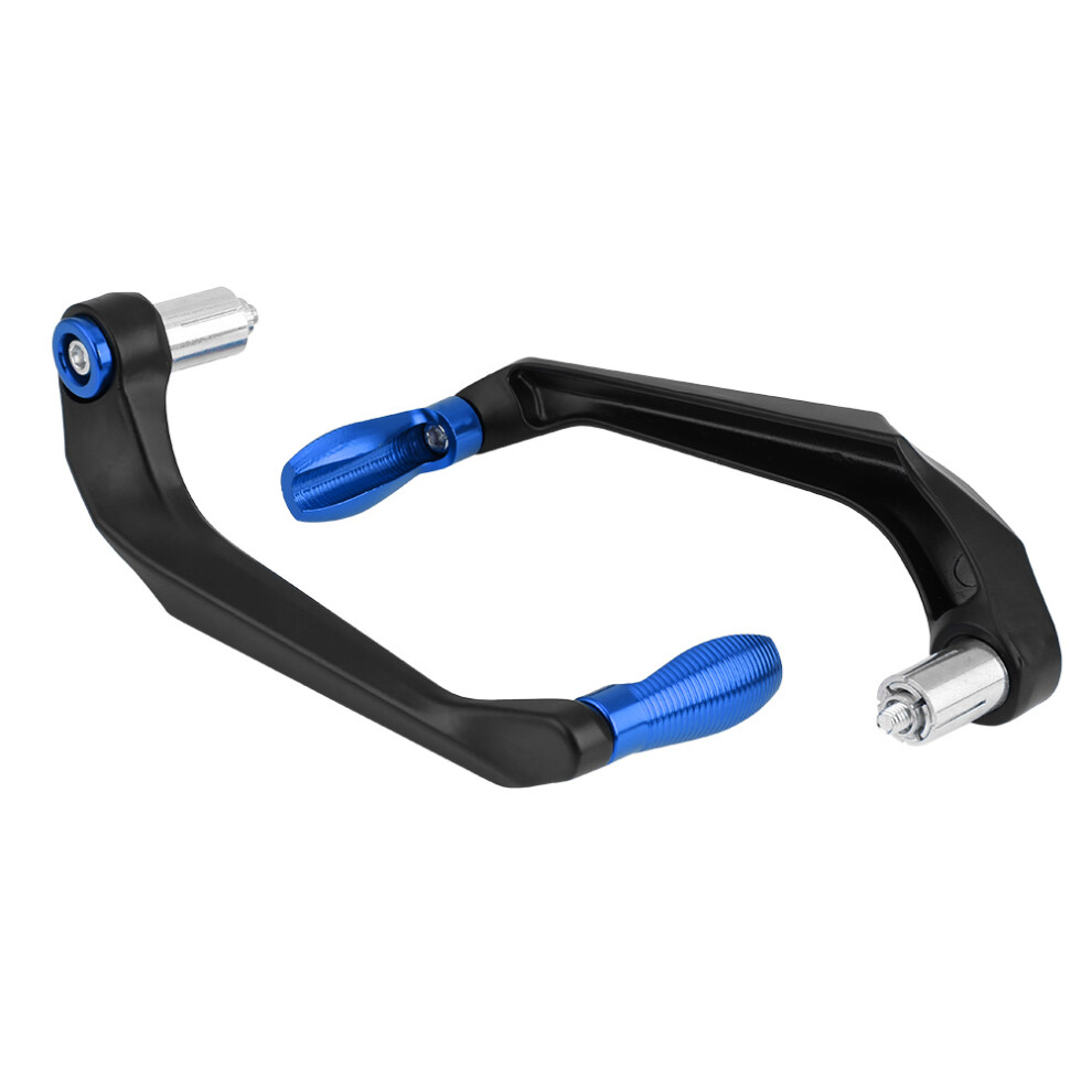 Motorcycle Brake Clutch Levers 22Mm Aluminum Handlebar Protectors Blue 4351392641491
