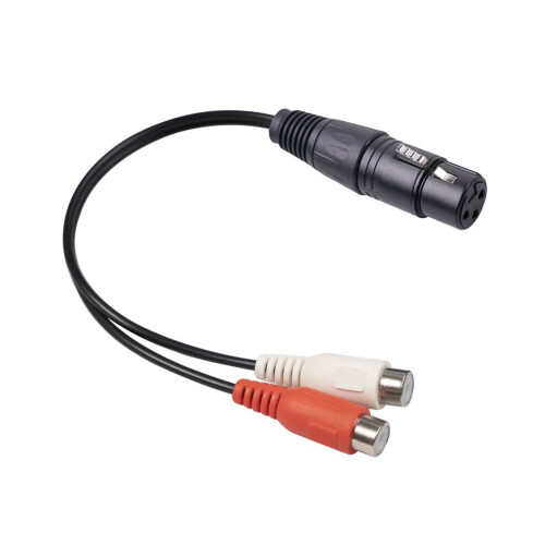 Cable XLR a doble cable Cable divisor XLR a Y 1