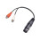 Cable XLR a doble cable Cable divisor XLR a Y 3