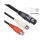 Cable XLR a doble cable Cable divisor XLR a Y 4