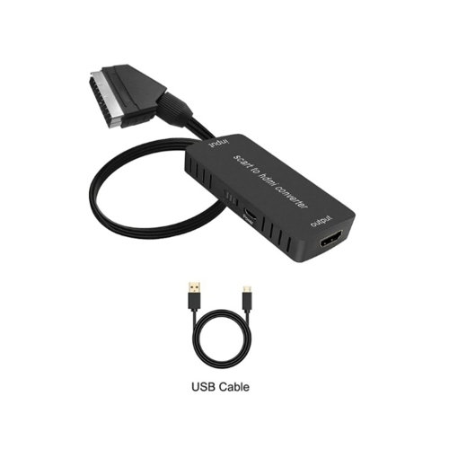 Scart-to-converter supports 1080P HD conversion adapter 2