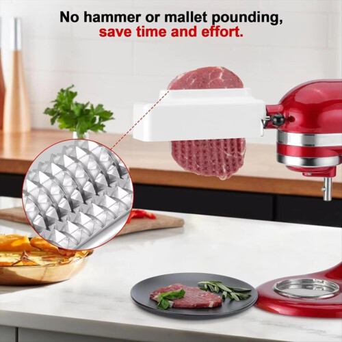 Fleischzartmacher-Aufsatz, kompatibel mit KitchenAid 2