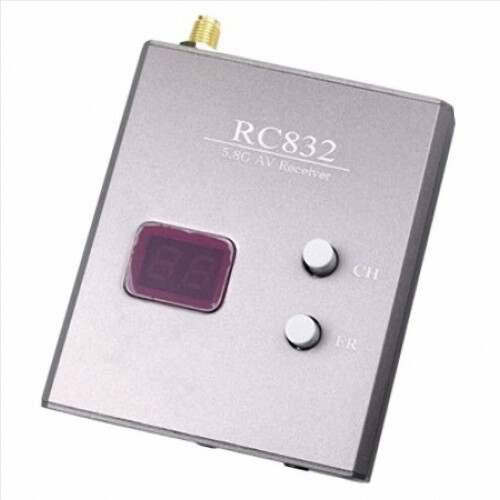 RC832 FPV Receiver AV Receiver with Antenna for FPV Multicopter 2