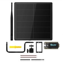 5-W-Meshtasic-Solar-Knoten Heltec LoRa 32 V4 LoRa-Modul LoRa + 2,4-GHz--Streunetzwerk mit Geringem Stromverbrauch, 868 MHz