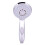 Handbrause aus ABS-Kunststoff, 5 Modi, Silber, Durchmesser 10 cm 7