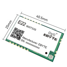EBYTE E22-900T33S Lora Wireless RF Module 868/915MHz 33dbm UART SMD Transmitter Receiver RSSI Net Working Transceiver