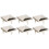 100pcs Silver Pyramid Rivets 12mm for Custom Leather and Denim Designs 1