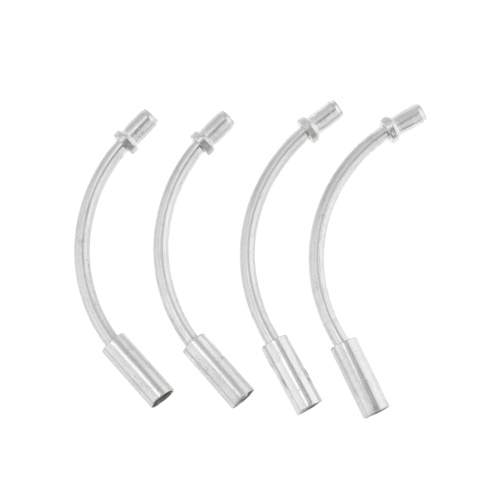 50 Pcs V Brake Noodle Linear Pull Brake Cable Guide Hose 90 Degree 2