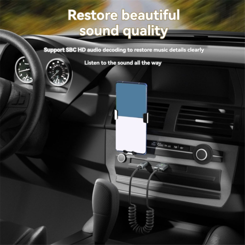 Bluetooth 5.1 AUX car adapter USB to 3.5 mm jack dongle cable 1