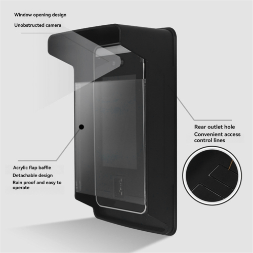 Waterproof Housing Protection Access Control Keyboard Sun Shell 1