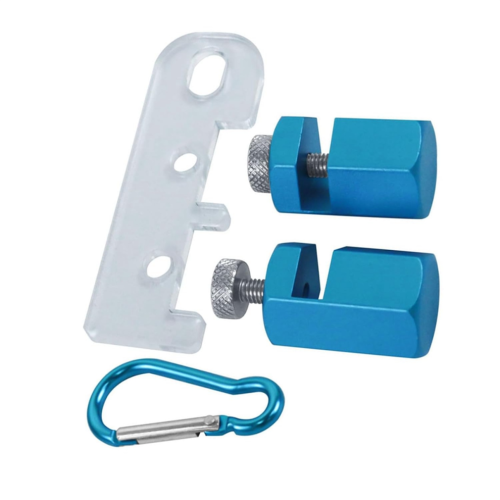 Alloy, anodized surfaces, hexagonal knob design, frame, square stair gauge 1