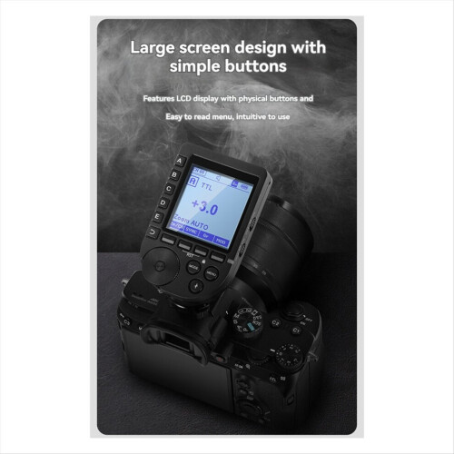 NEEWER QPRO-C TTL Wireless Flash Trigger for Canon 1