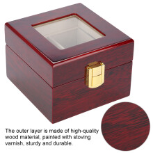 Wooden Watch Display Case for 2 Watches Watch Storage Box Jewellery Holder