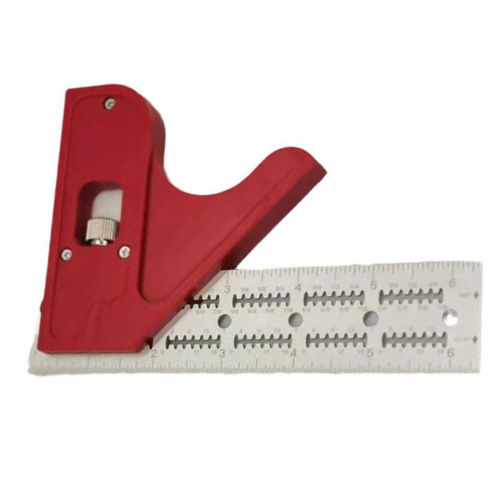 Scalable edge ruler, triangle angle ruler, measuring tool for woodworking 2