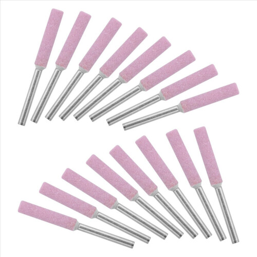 16pcs Chainsaw Sharpener Grinding Stones 4.8mm Sharpening Tool 1