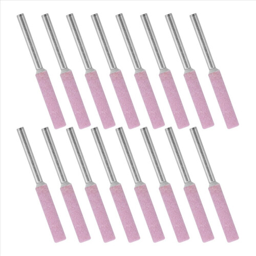 16pcs Chainsaw Sharpener Grinding Stones 4.8mm Sharpening Tool 2
