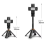 Selfiestick, uitschuifbare, draagbare standaard voor mobiele telefooncamera 2