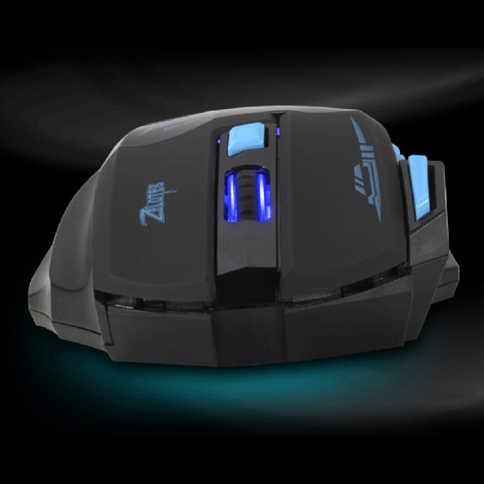 Zelotes F14 Wireless Gaming Mouse 2400Dpi 7 Buttons Colorful Lights 4281392676509