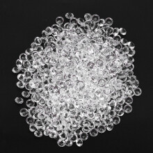Transparent Acrylic Beads 6mm 2000Pcs for Wedding & DIY Craft