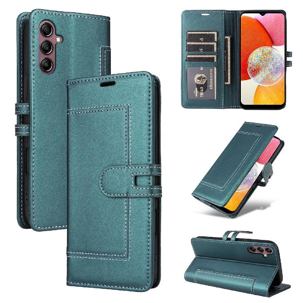 () Flip Case For Samsung Galaxy A54 5G Magnetic Buckle Closure Rfid Blocking Kickstand Card Slots Premium Pu Leather 764563246175