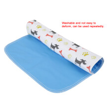 Waterproof Reusable Cartoon Pet Diaper Pad 40x60cm, Soft & Leakproof