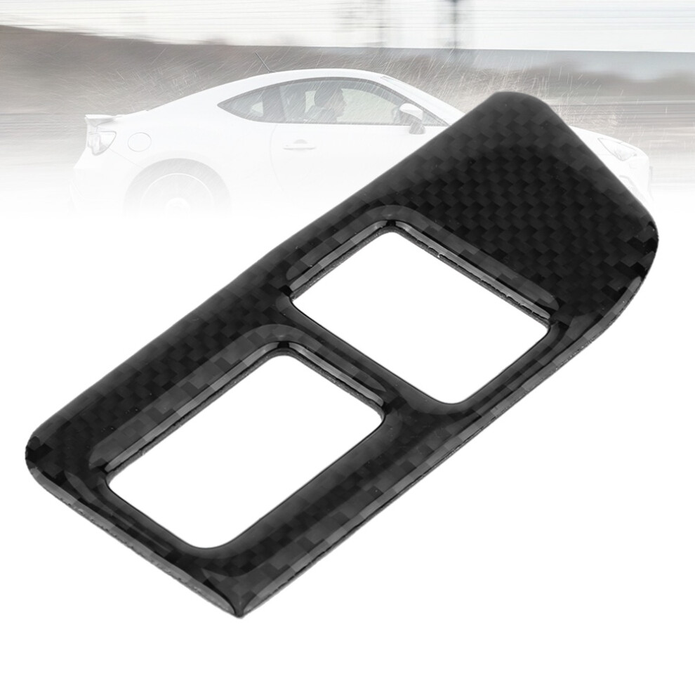 Carbon Fiber Rear Trunk Switch Button Trim For Toyota 86 Subaru Brz 13-18 8791392651285