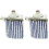 2Pcs Stylish Ceramic Vinegar Holder Soy Sauce Dispenser Multi Color 1