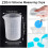 Silicone measuring cup for epoxy resin, casting container for resin 2
