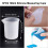 Silicone measuring cup for epoxy resin, casting container for resin 4