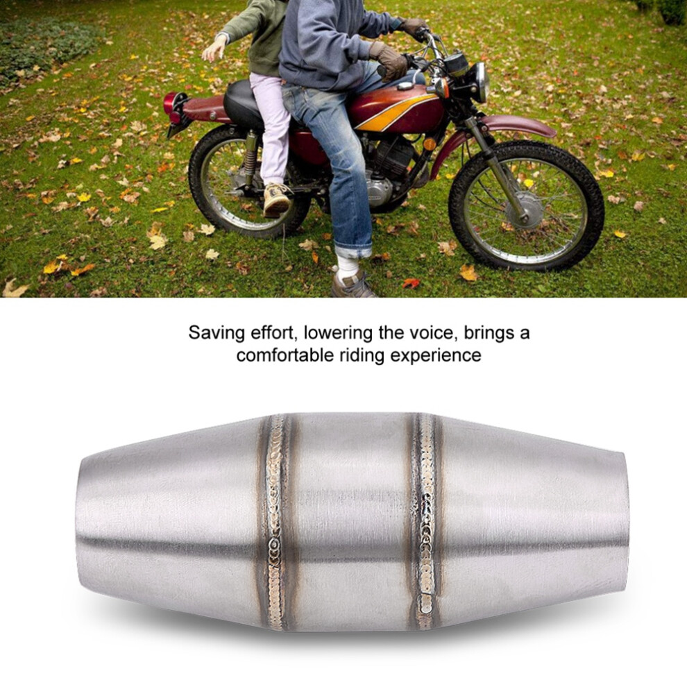 Motorcycle 35Mm Stainless Steel Full Exhaust System Muffler Silencer 15Cm 6901392654939