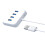 High-Speed 4-Port USB 3.0 Hub,Type-C Charging Adapter Cable Splitter for USB Disk HDD Writer Mouse Keyboard Extend Dock 1
