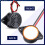 15Pcs SFM-27  3-24V Electronic Buzzer Active Piezo Alarm Sounder Continuous Beep Tone Mount Beeper for DIY Projects 1