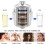 Douchefilter, 15-traps filter voor hard water, universeel 3