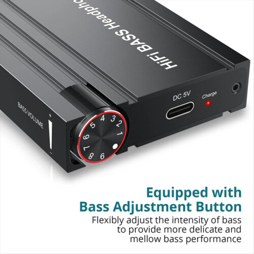 Ενισχυτής ακουστικών HiFi BASS Φορητός ενισχυτής ακουστικών 3,5 χιλ. 2