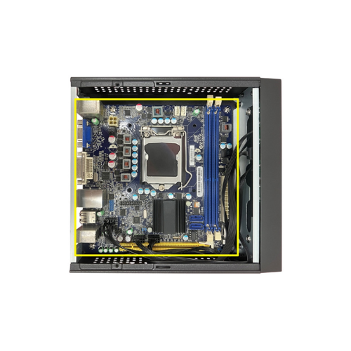 M09 HTPC Host Mini ITX Computer Case DC Power Supply Computer Case 1
