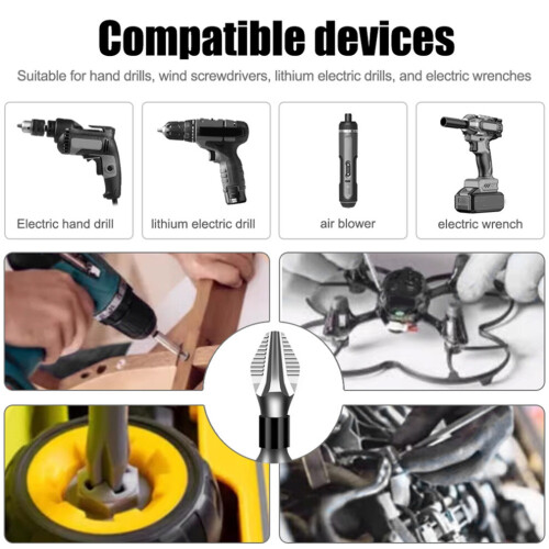 10PCS 50mm Screwdriver Bit Set Magnetic Impact Phillips Bit 1